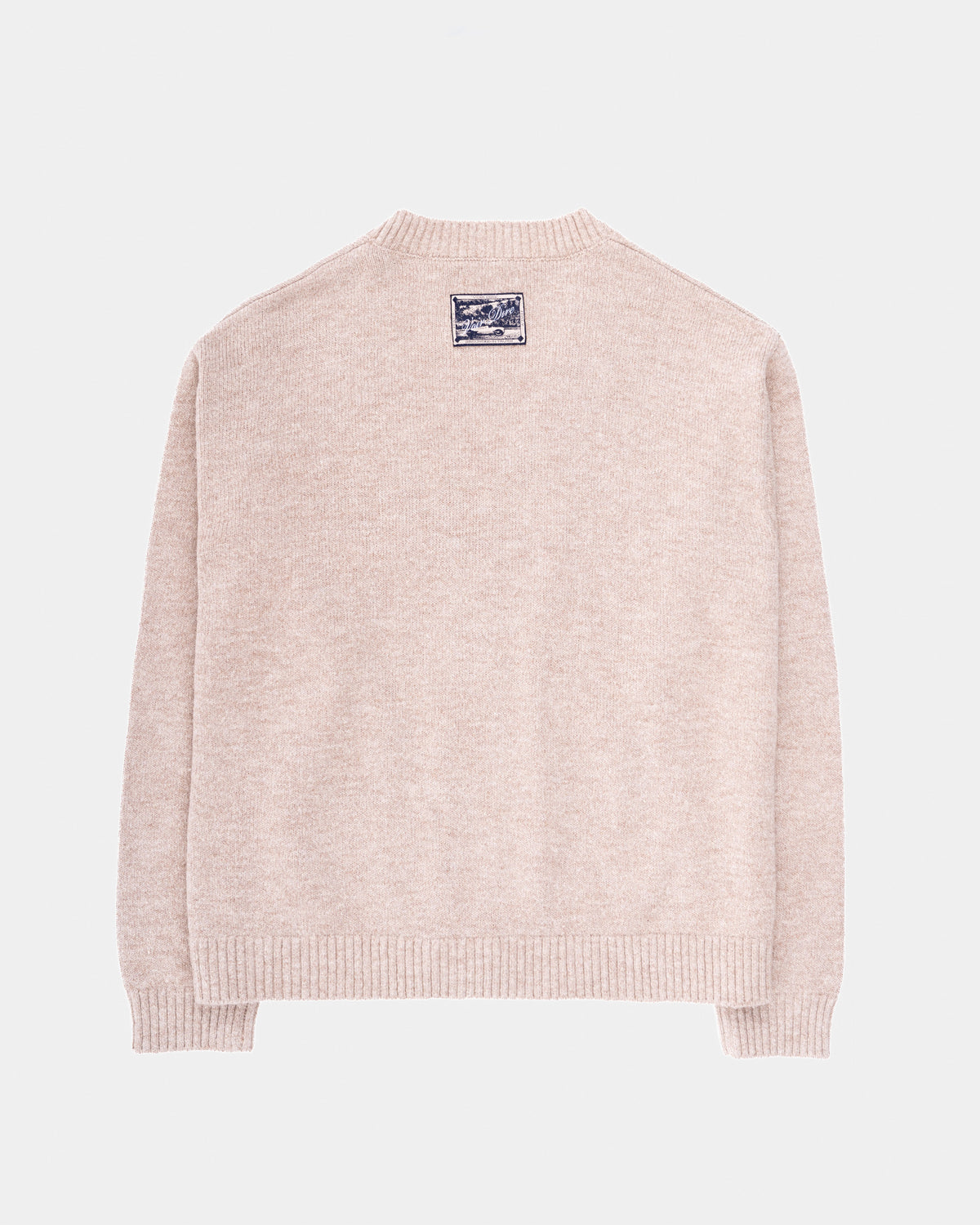Voir Dire Button Up Knit Cardigan (Tan)