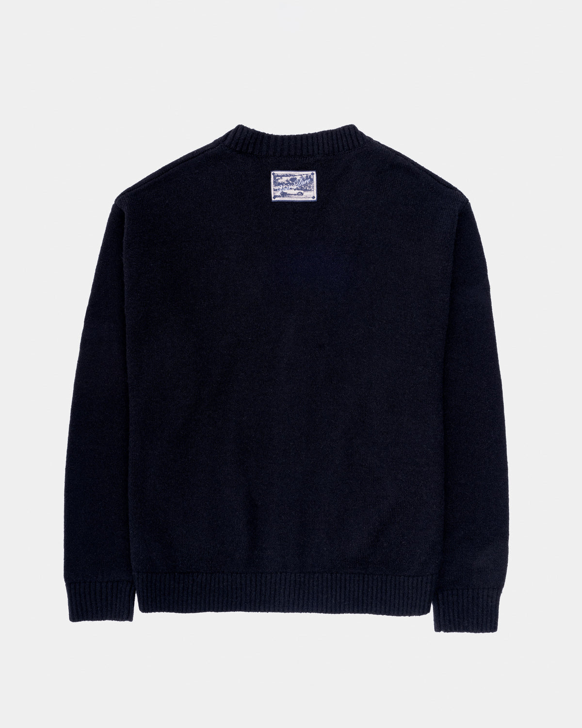 Voir Dire Button Up Knit Cardigan (Black)