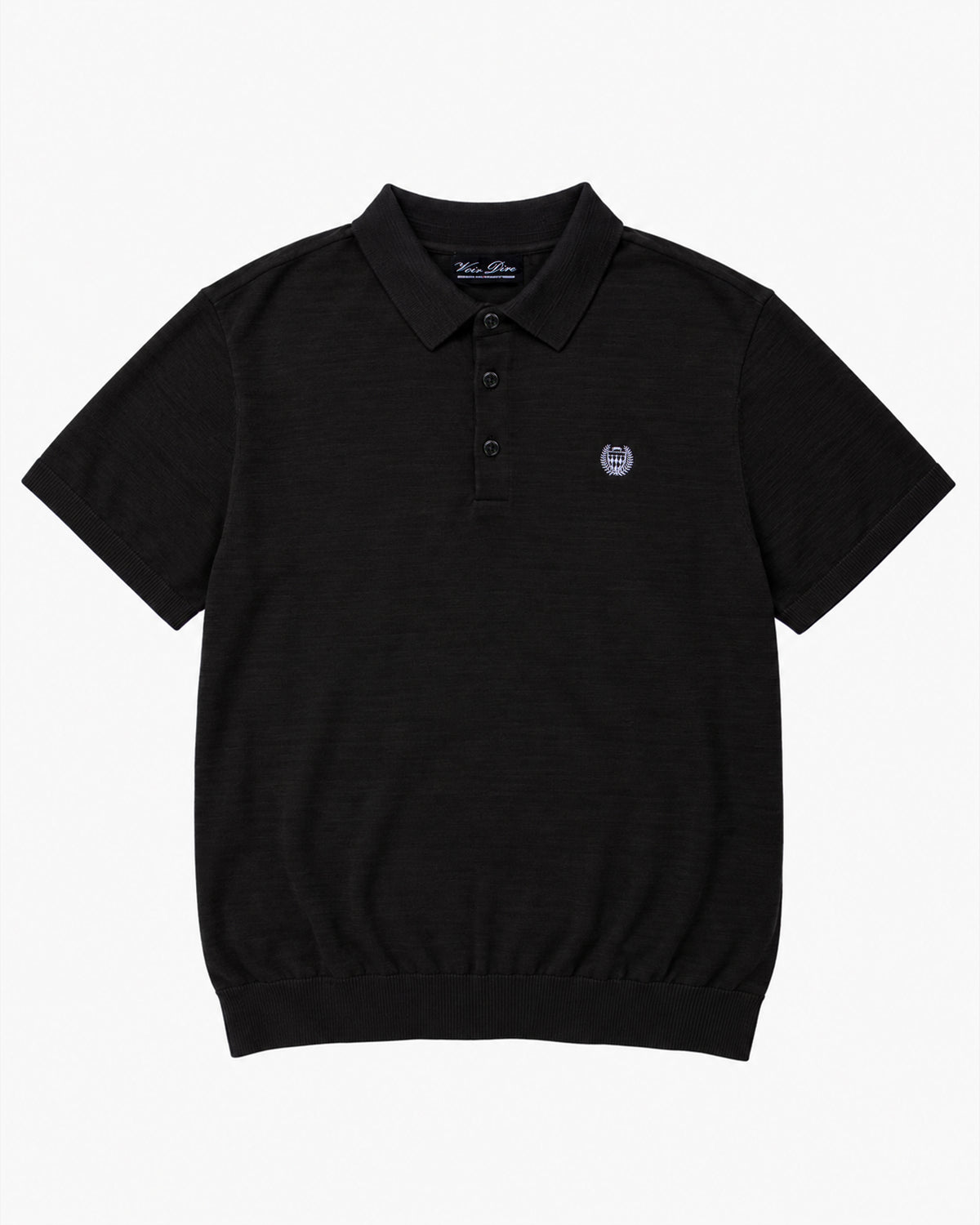 Voir Dire Cashmere Polo (Dark Grey)
