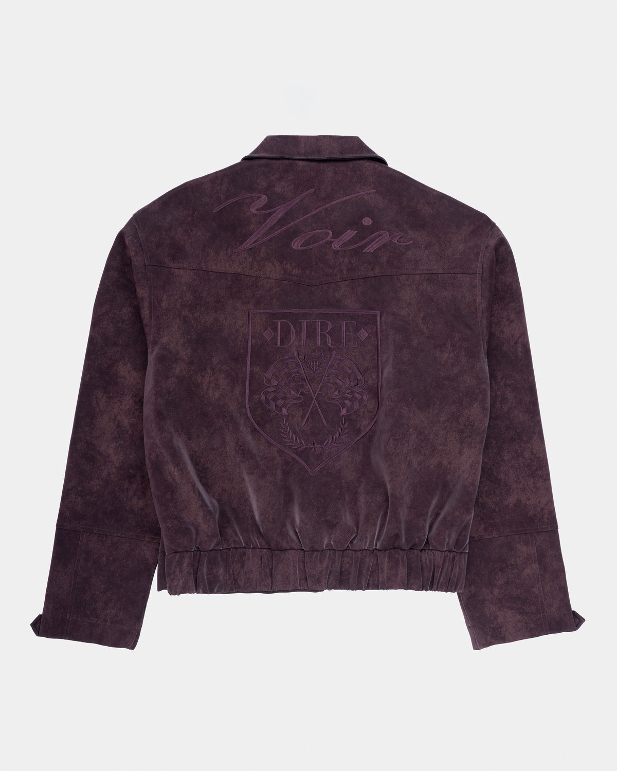 Voir Dire Leather Jacket (Brown)