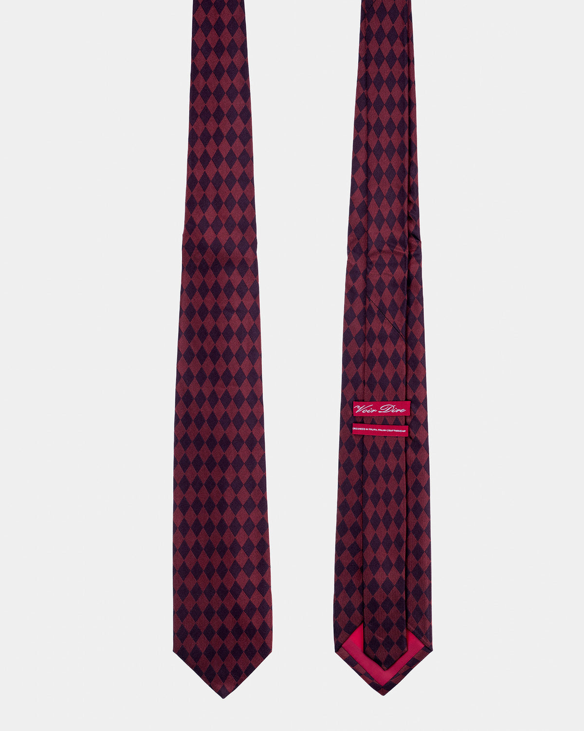 Voir Dire Checkered Tie