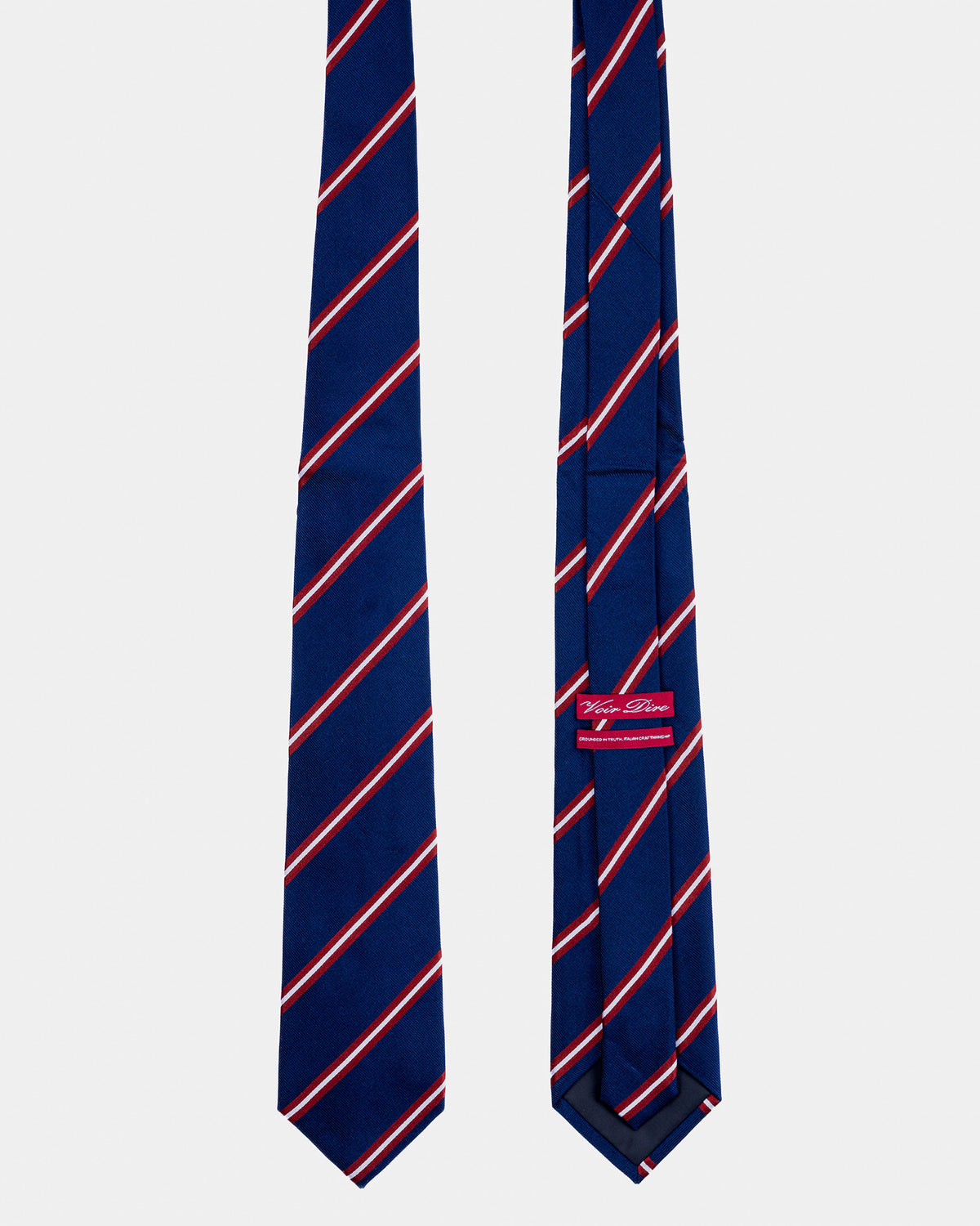 Voir Dire Striped Tie