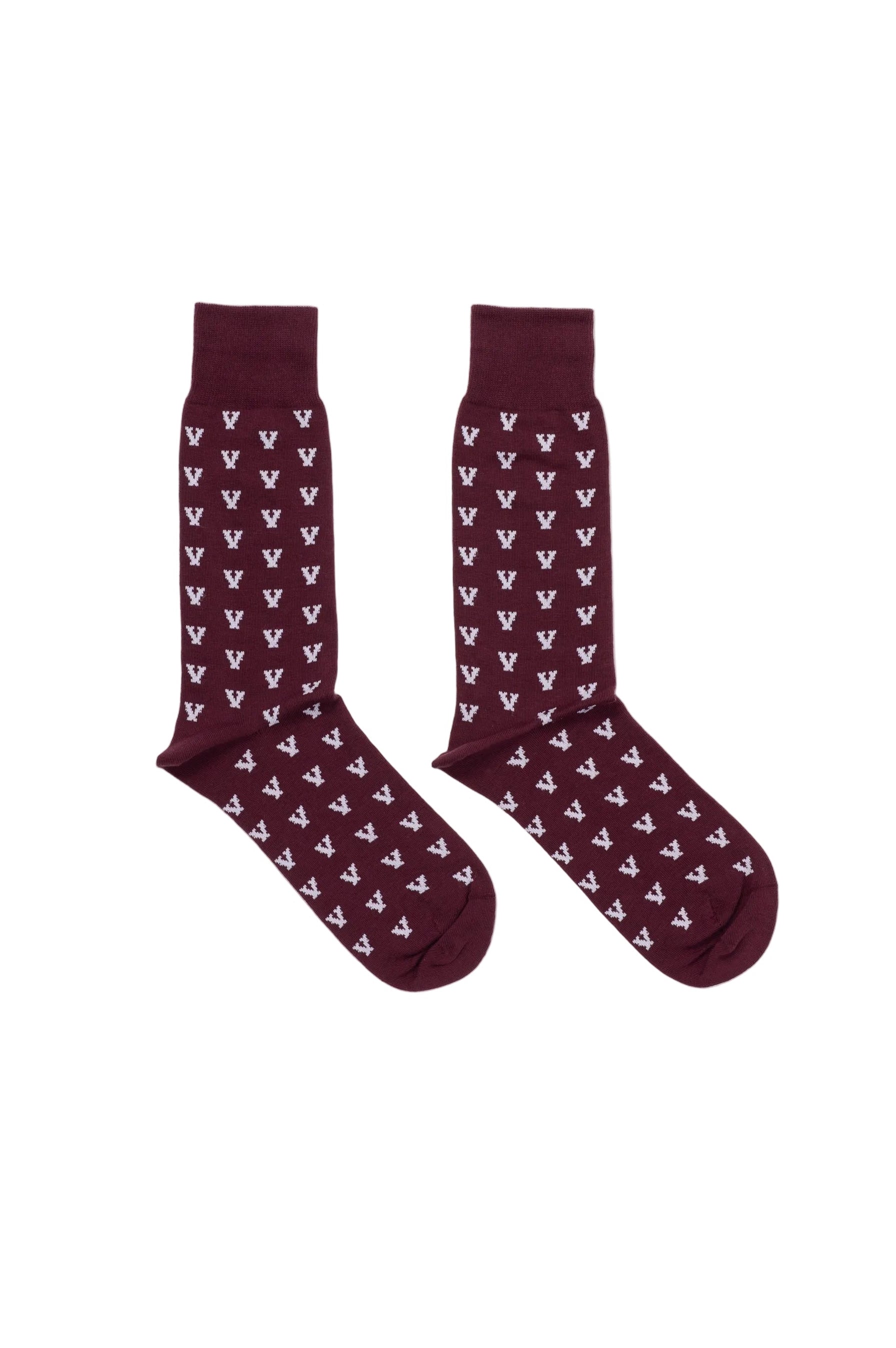 Voir Dire Monogram Socks