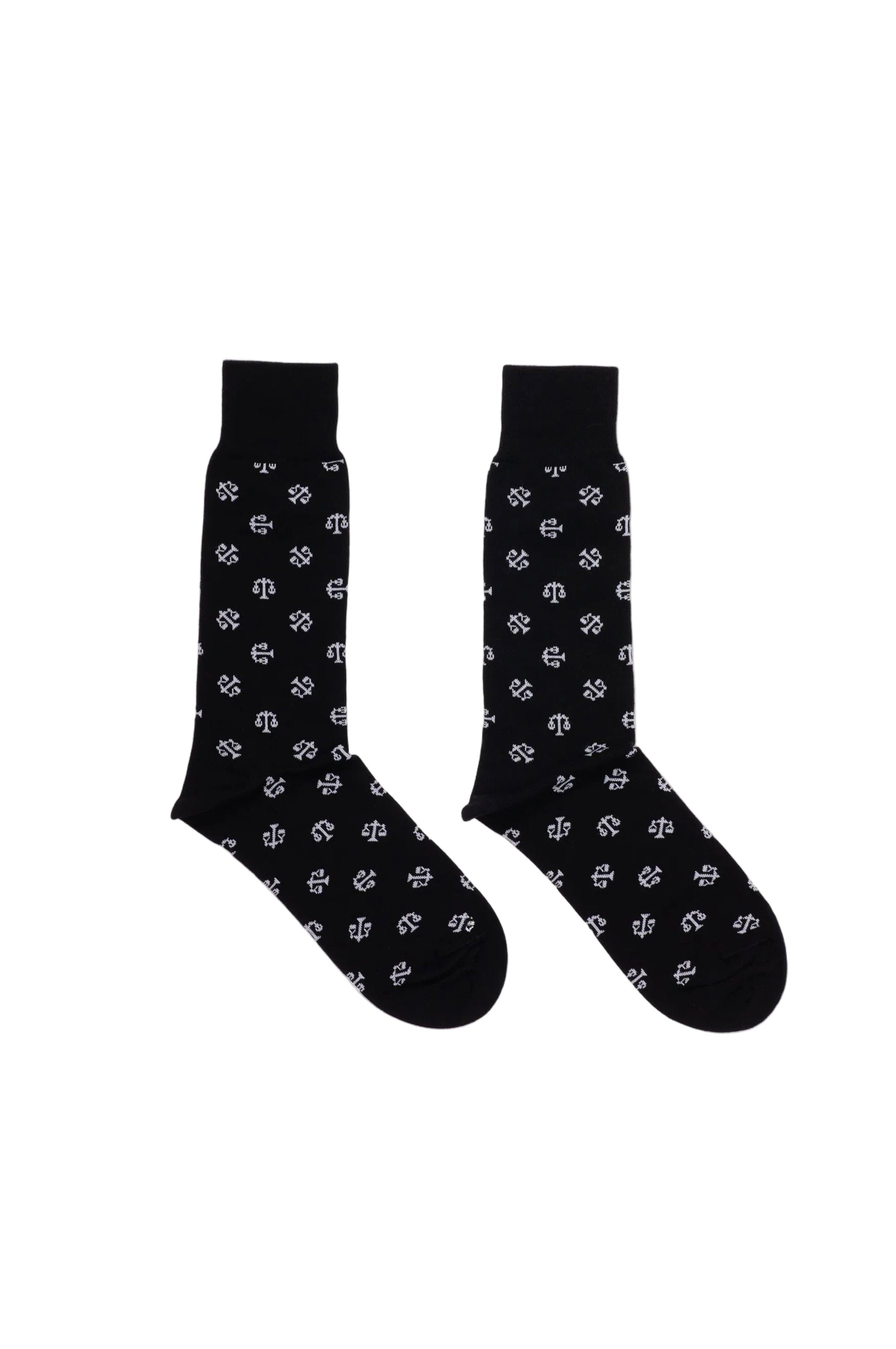 Voir Dire Balanced Monogram Socks