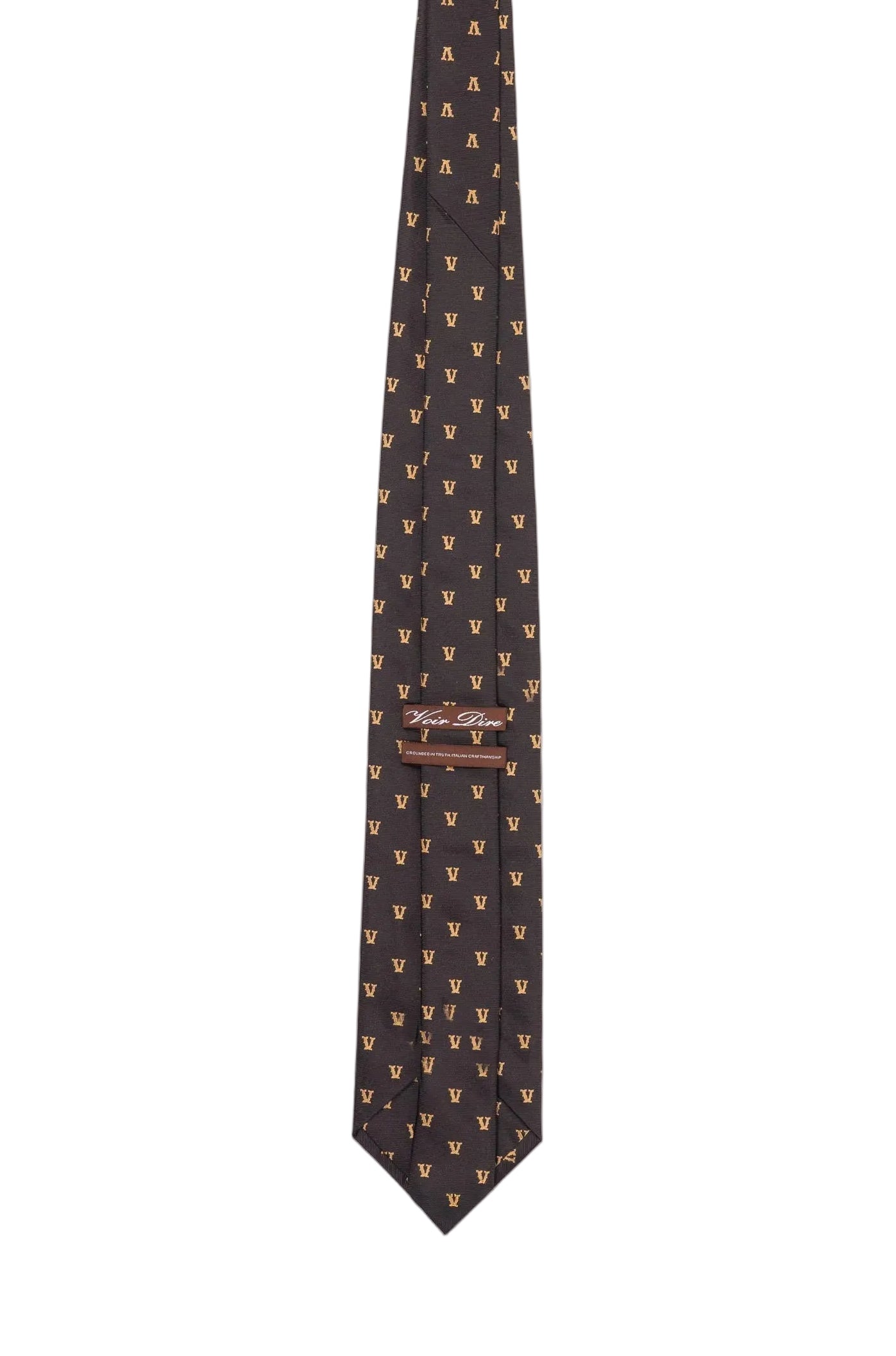 Voir Dire Monogram Tie