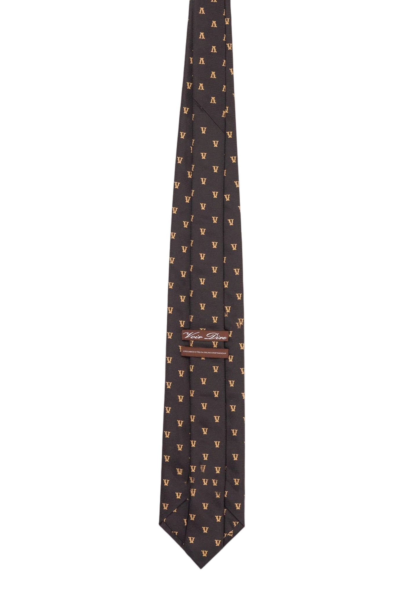 Voir Dire Monogram Tie