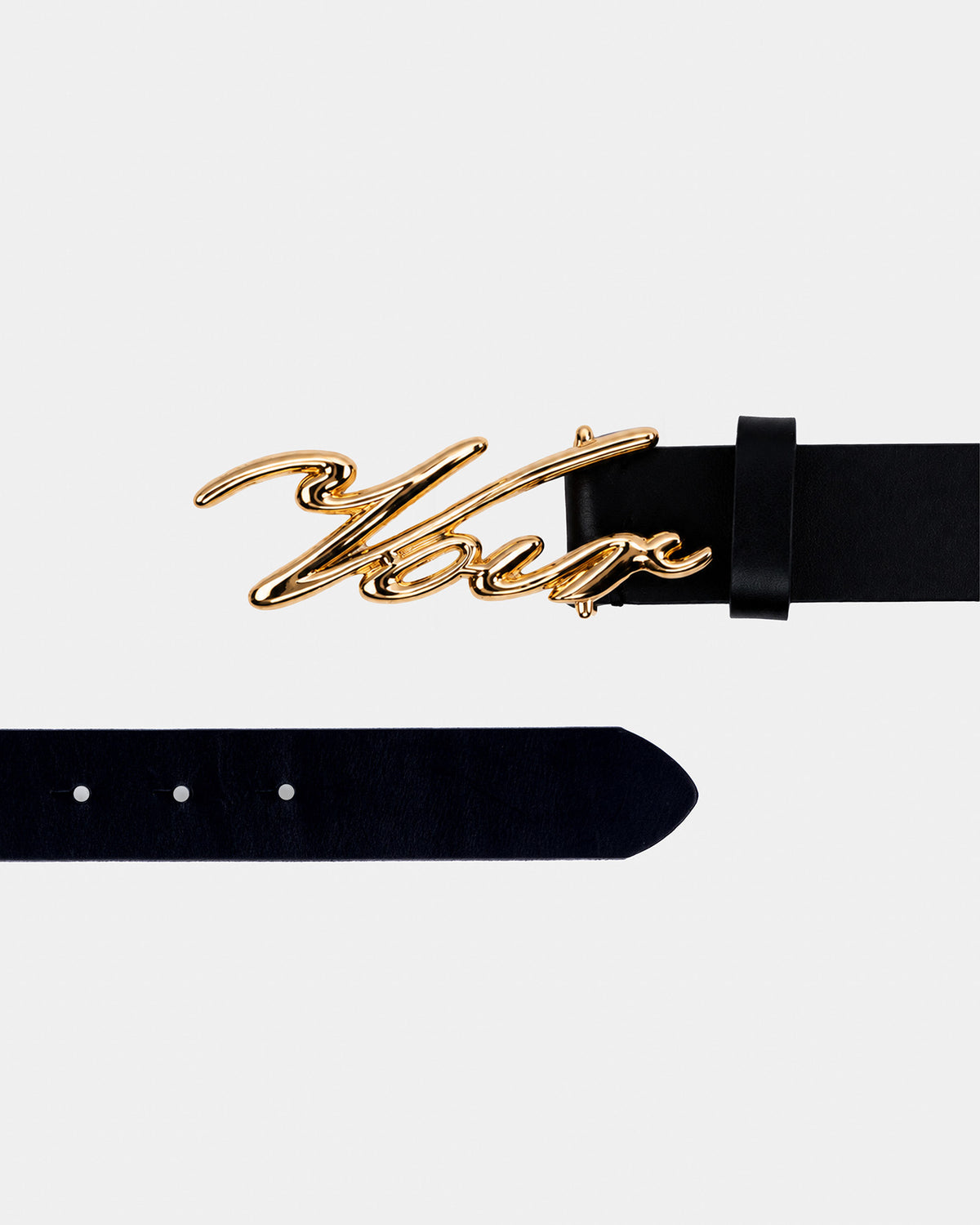 Voir Buckle Classic Leather Belt