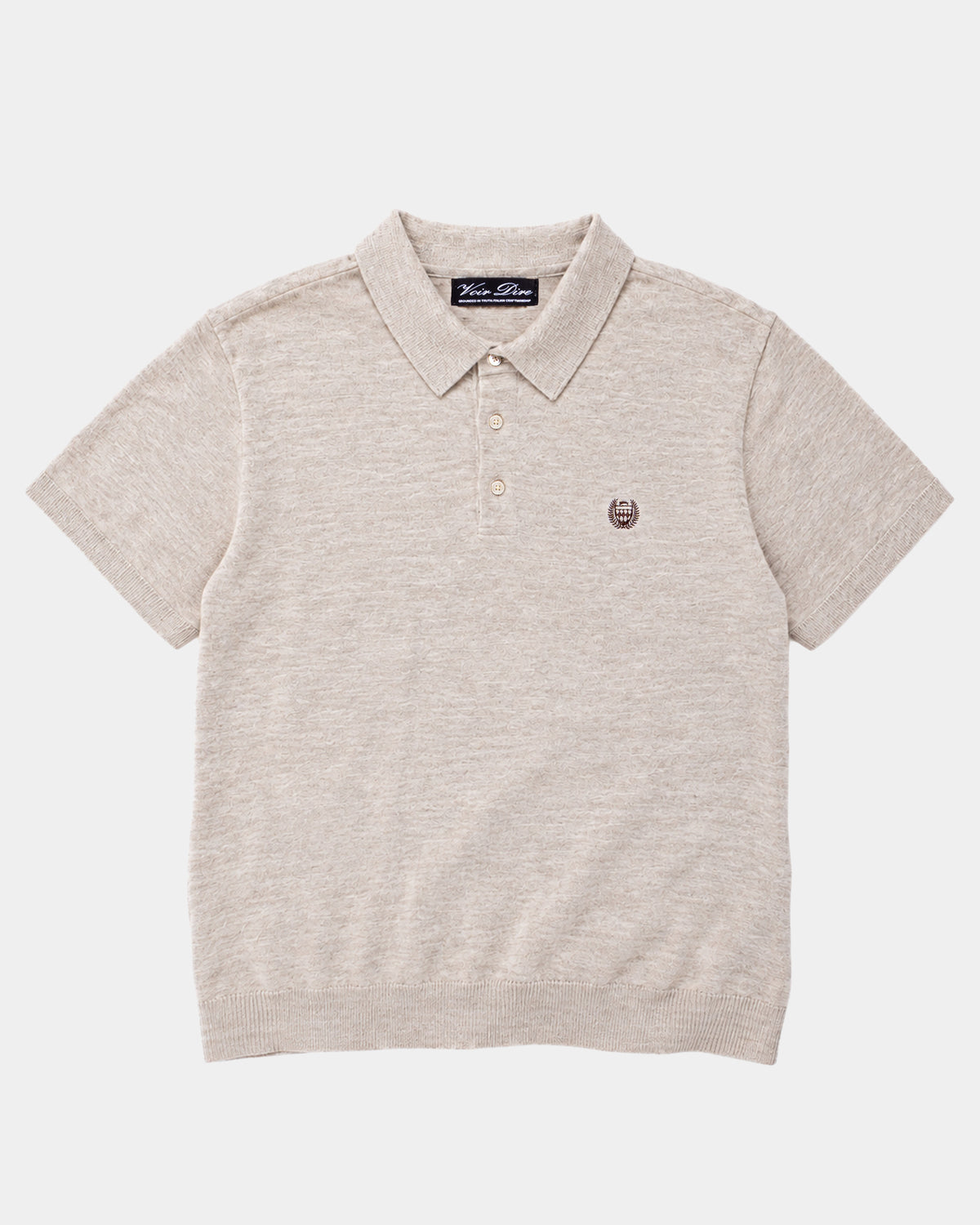 Voir Dire Cashmere Polo (Tan)