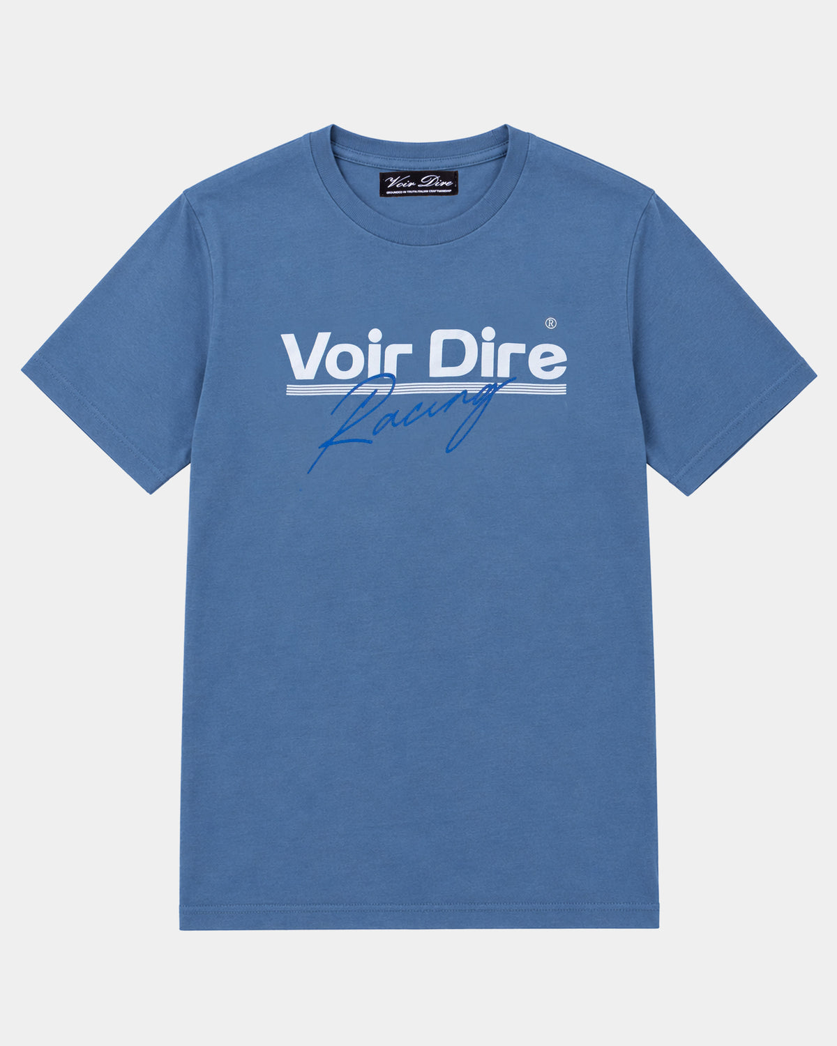 Voir Dire Racing T Shirt (Blue)